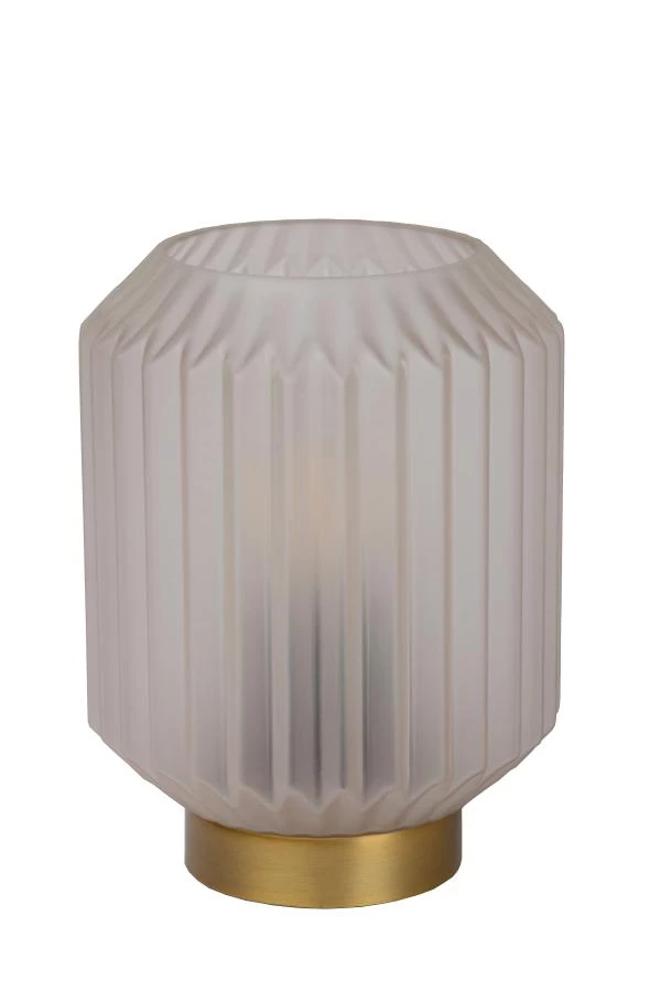 Lucide SUENO - Lampe de table - Ø 13 cm - 1xE14 - Blanc - UIT